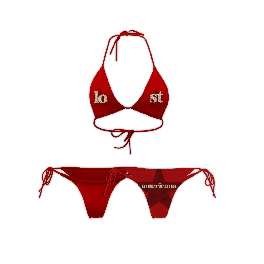 Machine Gun Kelly lost americana bikini top Bikinis 415218