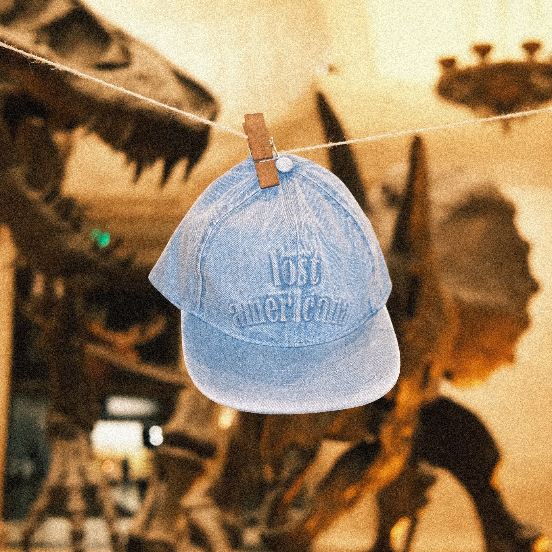 Machine Gun Kelly lost americana denim hat Dad Hat 415212