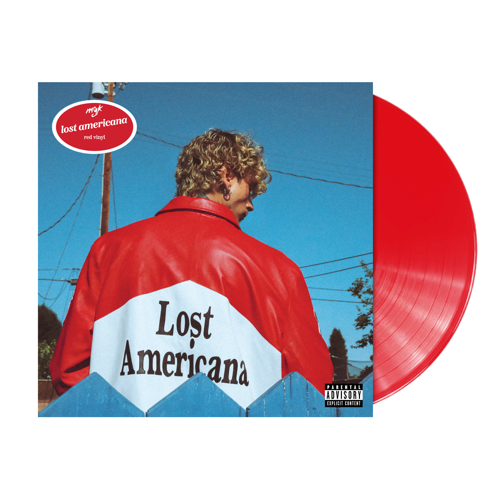 mgk lost americana - vinyl + signed art card vinyl + signed art card 412117