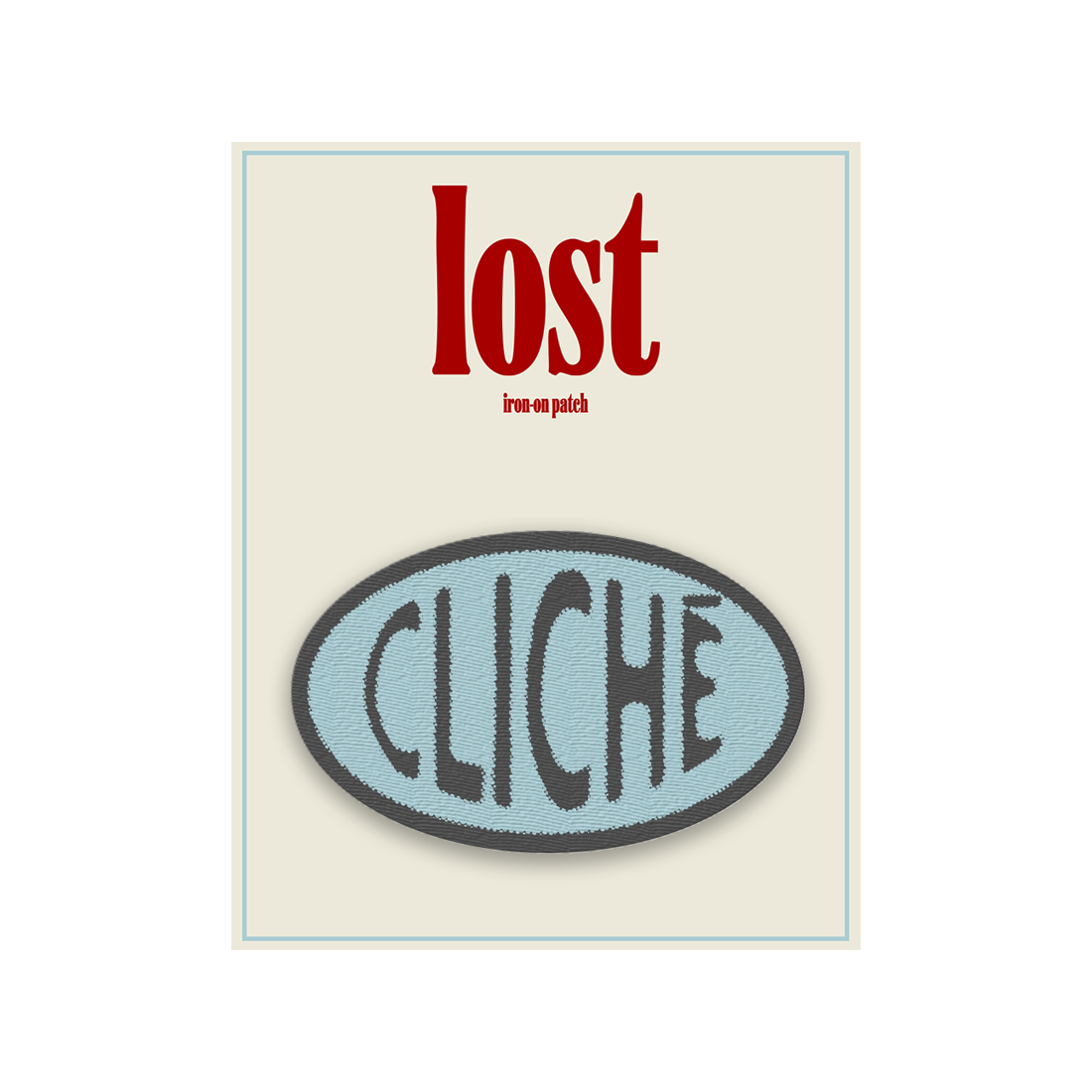 Cliche Rasta cliché iron-on patch - mgk